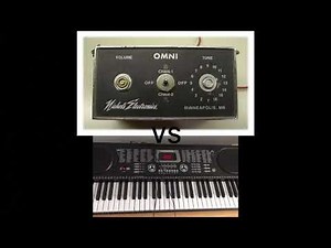 Omni Music Box VS My Keyboard Piano Playing The Picnic at the same time, speed and pitch