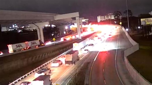 Southbound lanes on I-95 near I-10 reopened after 'crash with injuries'