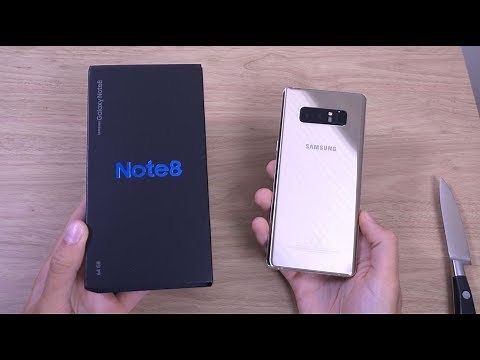 Samsung Galaxy Note 8 - Unboxing (4K)