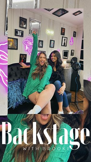 Backstage with Brooke Episode ONE is here!!! Caleigh Hardy and I had TOO much fun recording this one. Join us to talk all about what it’s like to be married to a country super star.. how much we love the show Love is Blind..hear about her ALMOST first tattoo and SO much more.You can find #BackstageWithBrooke on the @iheartradio app or wherever you get your podcasts 🤍 | Brooke Ashley Taylor