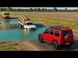 Cars vs Deep water Challenge | BeamNG Drive