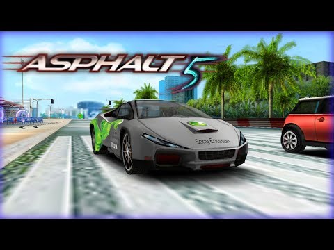 Asphalt 5 - Lost Sony Ericsson version gameplay on Android 16