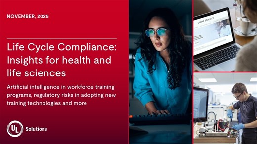 Artificial intelligence in workforce training programs, regulatory risks in adopting new training technologies and more