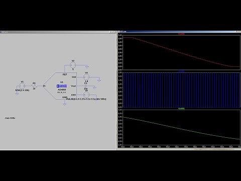 Electronic Basic 1:LTSpice Design And Simulate ADC analog to digital converter SAR example