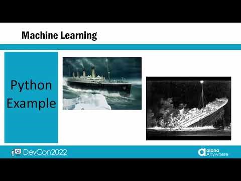 Alpha Anywhere Machine Learning