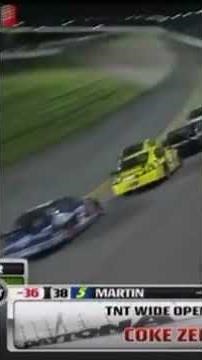 He just wanted to touch him! Kyle Busch and Tony Stewart fight for win Daytona 2009 NASCAR #nascar