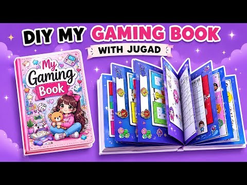 6 Fun Paper Games in One Book | No Phone, No WiFi | Easy Paper Craft