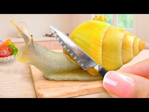 Best Of Seafood Recipes - Mini Fried Octopus Karaage Japanese Style | Mini Kitchen ASMR