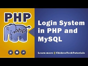 Create Login System in PHP and MySQL Step by Step Tutorial Video Lecture | Crash Course for Software Development (English)
