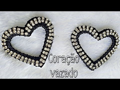DIY: CORAÇÃO VAZADO❤️ faça seu molde🤩