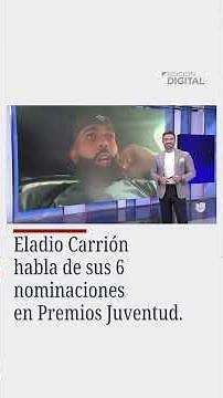 Eladio Carrión Talks About His 6 Nominations at Premios Juventud
