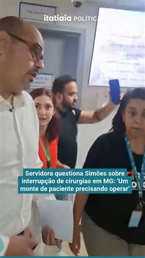 BATE-BOCA NO JOÃO XXIII: MATEUS SIMÕES REBATE SERVIDORA EM VISITA SURPRESA