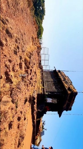 The Kodachadri Temple sits peacefully atop the lush hill station, offering breathtaking views #viral
