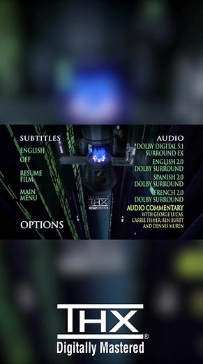 Star Wars IV A New Hope (1977) DVD Options Menu II