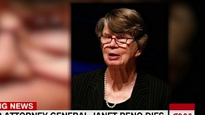 Former Attorney General Janet Reno dies