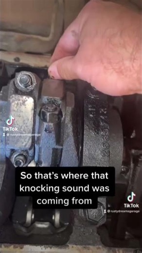 What’s that knocking sound in my motor?
