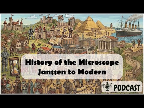 History of the Microscope Janssen to Modern (Podcast)