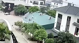 Man Was Thrown After His Aircond Compressor Exploded