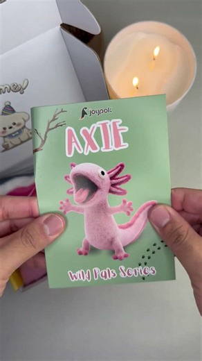 Axie Needle Felting Kit Unboxing | Wild Pals DIY Wool Kit for Beginners