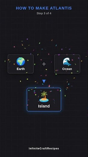 How to make Atlantis in InfiniteCraft