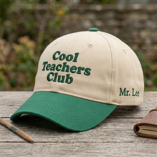 Cool Teachers Club Hat, Teacher Gift Baseball Cap, Cute Teacher Appreciation Gift, Educator Outfit Hat, Back to School Cap - Etsy