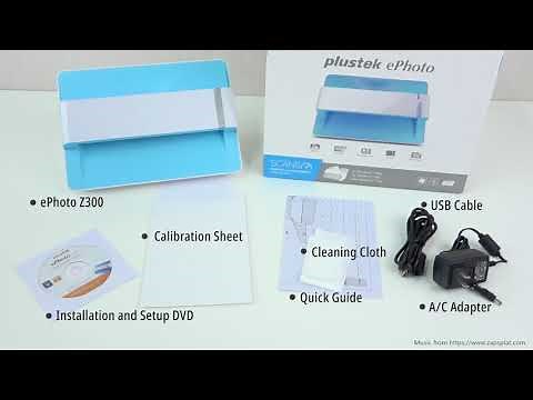 Plustek ePhoto Z300 - Before you start