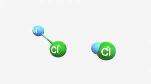 Hydrochloric Acid Molecule (HCL & H-CL) - Buy Royalty Free 3D model by EdwS (@edwrow)