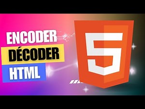 Encoder et décoder les caractères HTML en ligne?