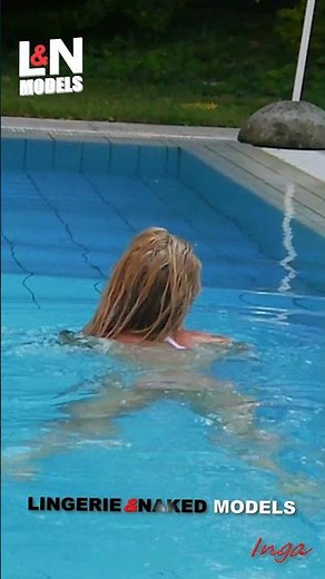 SHORT L&N MODELS BACKSTAGE: INGA IN A MICRO BIKINI PHOTO SHOOT