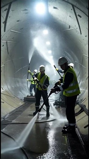 How Metro Tunnels Are Built Underground | Mega Machines at Work 😳 #factoryprocess