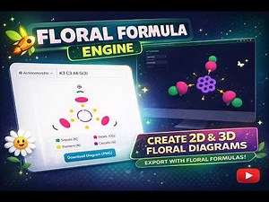 Floral Formula Engine 🌸 | Generate 2D & 3D Floral Diagrams from Floral Formulas
