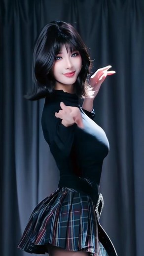 The 'It Girl' Vibe: High Heels & Plaid Skirts 👠🎶#shorts
