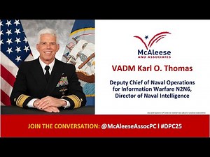 2025 16th Annual McAleese "Defense Programs" Conference #DPC25 - VADM Karl O. Thomas