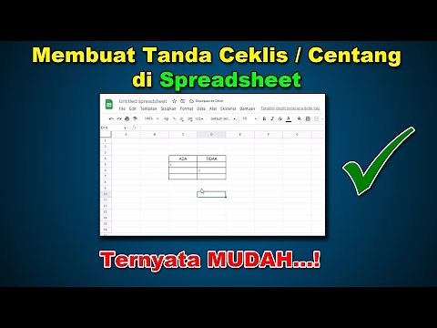 How to Insert a Check Mark in Google Spreadsheets