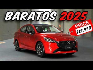 Los 7 autos NUEVOS más baratos 2024/25