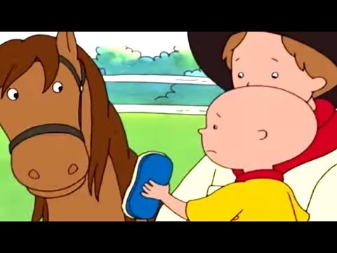 Caillou's Cowboy Challenge | Caillou Cartoon