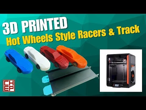 3D Printed Hot Wheels Style Cars and Track on Prusa Core One