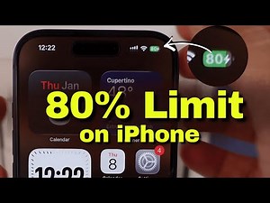How To Limit iPhone 17 (Pro, Max) Charging to 80% (iOS 26)