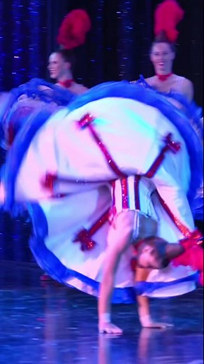 French Cancan at Moulin Rouge in Paris