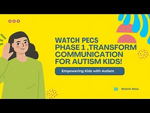 PECS Phase 1 in Action:Helping Nonverbal Kids Speak Through Cards!