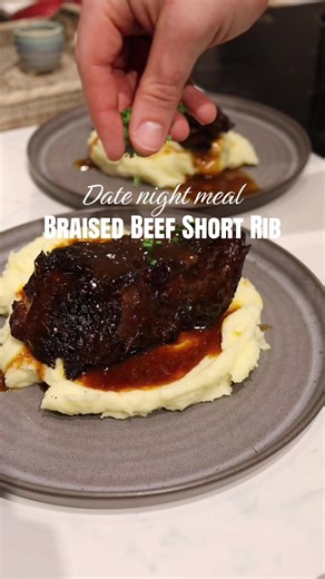 Braised Beef Short Rib Recipe for a Special Date Night