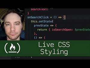 Live CSS Styling (P5D67) - Live Coding with Jesse