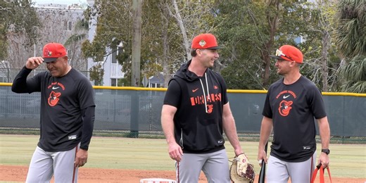 The loudest player so far at O's camp? Pete Alonso, no question