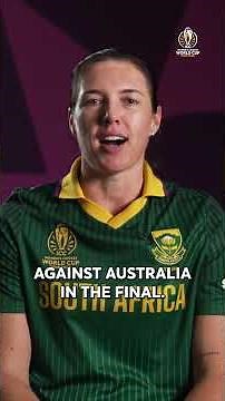 South Africa players are manifesting big moments at #CWC25 💭