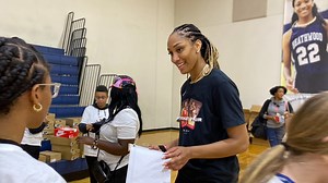 "This community raised me." A'ja Wilson wraps up weekend with a basketball camp at Heathwood Hall