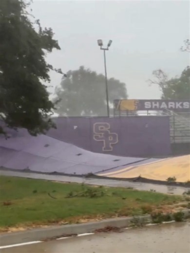 🌀INTENSE WINDS: Tropical Storm Edouard destroyed part of a wall at a southeast Texas school and blasted the region with hurricane-force wind gusts as it roared ashore. Edouard is still causing widespread flooding and power outages. Track the storm LIVE on FOX Weather: #hurricane #flood #texas #texasflood #tropicalstormedouard