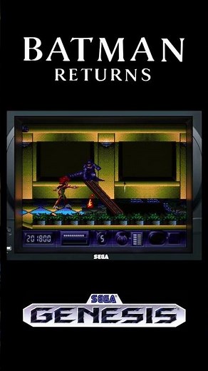 Batman Returns (Sega Genesis) #batmanreturns #sega #noskipgaming #retrogaming #gameplay