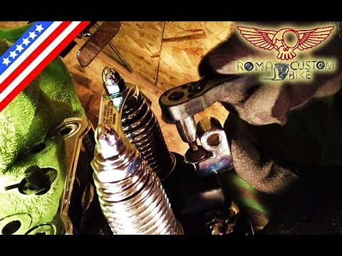 How to remove Harley Davidson springer forks DIY Home garage tutorial - ep3p1 Roma Custom Bike