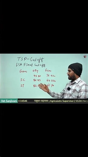LSA Cut Off 2025 | LSA Final Result 2025 | LSA Result 2025 | By Hanuman Sir