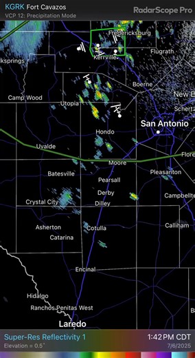 Flash Flood Warning National Weather Service Austin/San Antonio TX 317 PM CDT Sun Jul 6 2025 The National Weather Service in Austin/San Antonio has issued a * Flash Flood Warning for... Southwestern Gillespie County in south central Texas... East Central Kerr County in south central Texas... * Until 630 PM CDT. * At 317 PM CDT, Doppler radar indicated thunderstorms producing heavy rain across the warned area. Between 1 and 2 inches of rain have fallen. Additional rainfall amounts up to 2 inches 